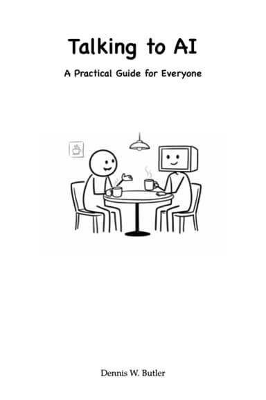 Talking to AI cover
